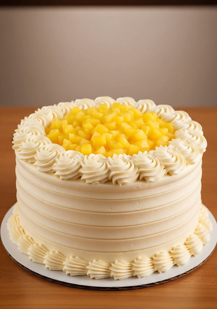 Pineapple & Cream Cake